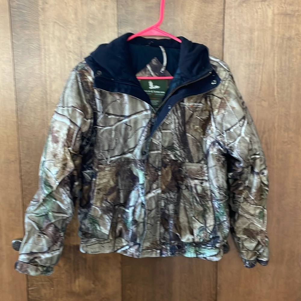Boys Camo Field and Stream Winter Jacket